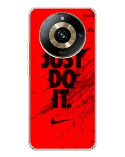 Чехол для Realme 11 Pro 5G с картинкой «Nike Just Do It» Чехол для Realme 11 Pro 5G с картинкой «Nike Just Do It»