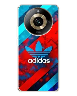 Чехол для Realme 11 Pro 5G с картинкой «Абстракция Adidas» Чехол для Realme 11 Pro 5G с картинкой «Абстракция Adidas»