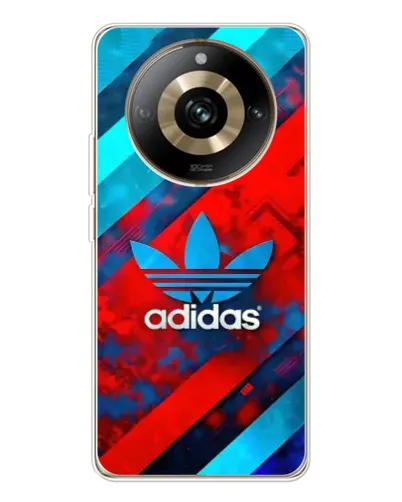 Чехол для Realme 11 Pro 5G с картинкой «Абстракция Adidas» Чехол для Realme 11 Pro 5G с картинкой «Абстракция Adidas»