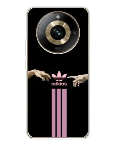 Чехол для Realme 11 Pro 5G с картинкой «Adidas Hands» Чехол для Realme 11 Pro 5G с картинкой «Adidas Hands»