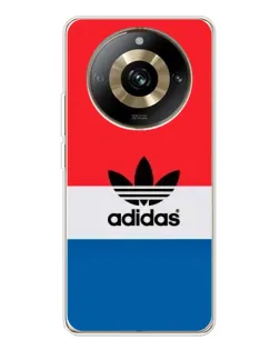 Чехол для Realme 11 Pro 5G с картинкой «Ретро блоки Adidas»