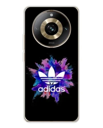 Чехол для Realme 11 Pro 5G с картинкой «Взрыв красок Adidas» Чехол для Realme 11 Pro 5G с картинкой «Взрыв красок Adidas»