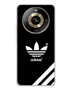 Чехол для Realme 11 Pro 5G с картинкой «Adidas с диагональными полосами»
