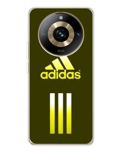 Чехол для Realme 11 Pro 5G с картинкой «Оливковый градиент Adidas» Чехол для Realme 11 Pro 5G с картинкой «Оливковый градиент Adidas»