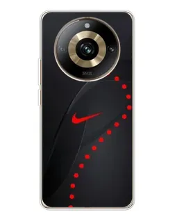 Чохол для Realme 11 Pro 5G з картинкою «Абстрактний дизайн Nike» Чохол для Realme 11 Pro 5G з картинкою «Абстрактний дизайн Nike»