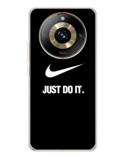 Чохол для Realme 11 Pro 5G з картинкою «Класичний принт Nike» Чохол для Realme 11 Pro 5G з картинкою «Класичний принт Nike»