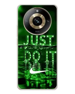 Чохол для Realme 11 Pro 5G з картинкою «Зелений неоновий Nike» Чохол для Realme 11 Pro 5G з картинкою «Зелений неоновий Nike»
