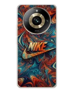 Чохол для Realme 11 Pro 5G з картинкою «Nike в абстракції» Чохол для Realme 11 Pro 5G з картинкою «Nike в абстракції»