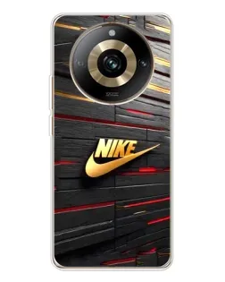 Чохол для Realme 11 Pro 5G з картинкою «Золотий Nike на металі» Чохол для Realme 11 Pro 5G з картинкою «Золотий Nike на металі»