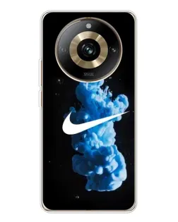 Чохол для Realme 11 Pro 5G з картинкою «Nike та синій дим» Чохол для Realme 11 Pro 5G з картинкою «Nike та синій дим»