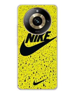 Чохол для Realme 11 Pro 5G з картинкою «Жовтий текстурний Nike» Чохол для Realme 11 Pro 5G з картинкою «Жовтий текстурний Nike»