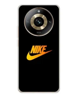 Чохол для Realme 11 Pro 5G з картинкою «Золотий логотип Nike» Чохол для Realme 11 Pro 5G з картинкою «Золотий логотип Nike»