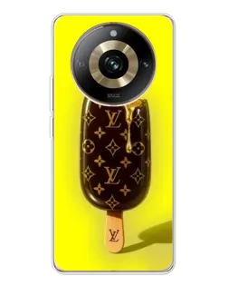 Чехол для Realme 11 Pro 5G с картинкой «Мороженое от LV»