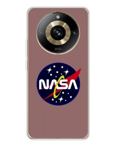 Чехол для Realme 11 Pro 5G с картинкой «NASA — ретро космос»