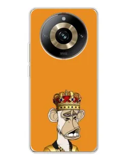 Чехол для Realme 11 Pro 5G с картинкой «Золотая обезьяна Bored Ape» Чехол для Realme 11 Pro 5G с картинкой «Золотая обезьяна Bored Ape»