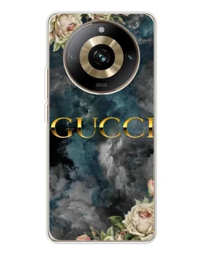 Чехол для Realme 11 Pro 5G с картинкой «Абстрактные цветы Gucci»