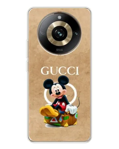 Чехол для Realme 11 Pro 5G с картинкой «Микки Маус Gucci — крафт»
