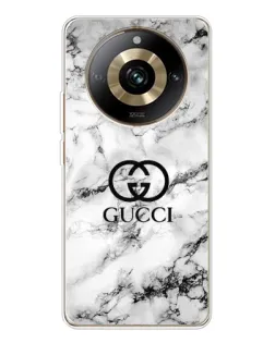 Чехол для Realme 11 Pro 5G с картинкой «Gucci — мраморный шик»