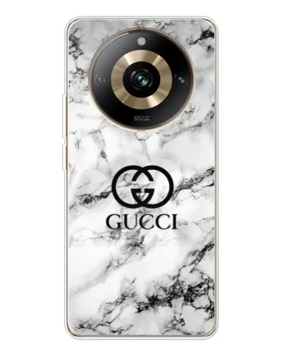 Чехол для Realme 11 Pro 5G с картинкой «Gucci — мраморный шик»