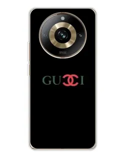 Чехол для Realme 11 Pro 5G с картинкой «Gucci — красный градиент»