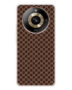 Чехол для Realme 11 Pro 5G с картинкой «Gucci — шоколадная сетка»