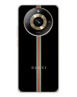 Чехол для Realme 11 Pro 5G с картинкой «Gucci — строгая линия»