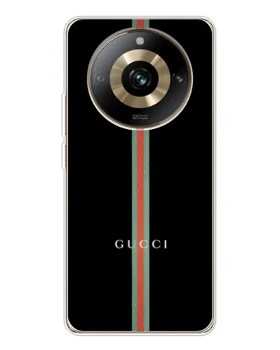 Чехол для Realme 11 Pro 5G с картинкой «Gucci — строгая линия» Чехол для Realme 11 Pro 5G с картинкой «Gucci — строгая линия»
