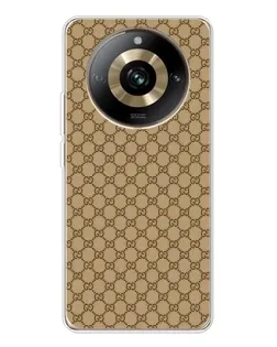 Чехол для Realme 11 Pro 5G с картинкой «Gucci — классический беж»
