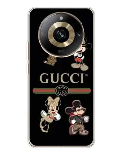 Чехол для Realme 11 Pro 5G с картинкой «Gucci — герои Disney и монограмма»