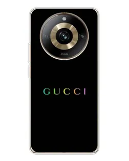 Чехол для Realme 11 Pro 5G с картинкой «Gucci — неоновый минимализм»