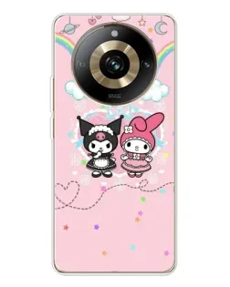 Чехол для Realme 11 Pro 5G с картинкой «My Melody и Kuromi»