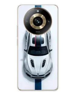 Чехол для Realme 11 Pro 5G с картинкой «Вид сверху — BMW M»