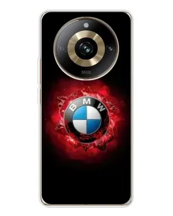 Чехол для Realme 11 Pro 5G с картинкой «Логотип BMW — вспышка»