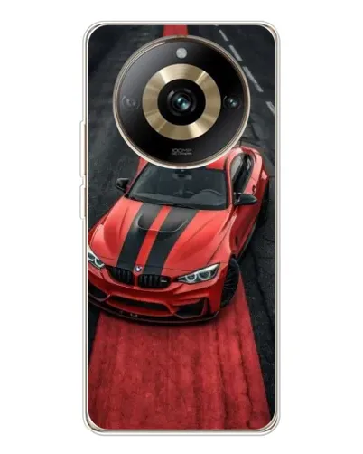Чехол для Realme 11 Pro 5G с картинкой «BMW на красной дорожке»