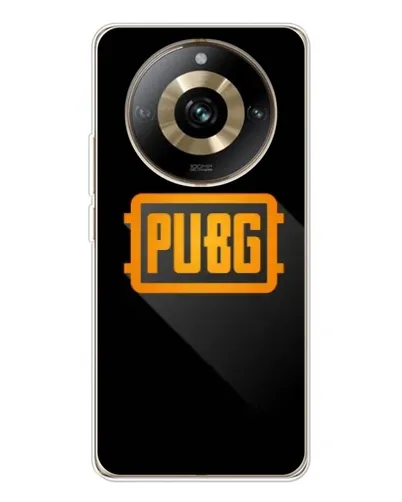 Чехол для Realme 11 Pro 5G с картинкой «PUBG — рамка лого»