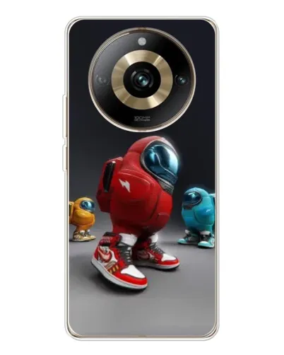 Чехол для Realme 11 Pro 5G с картинкой «Among Us — 3D стиль»