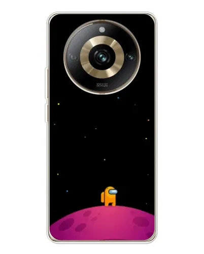 Чехол для Realme 11 Pro 5G с картинкой «Одинокий герой на планете»