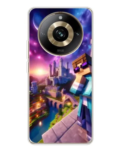 Чехол для Realme 11 Pro 5G с картинкой «Стив и космос»