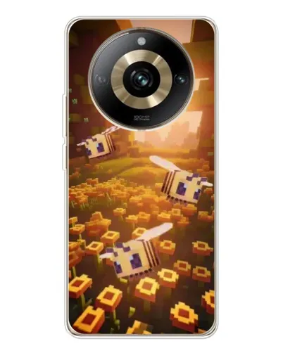 Чехол для Realme 11 Pro 5G с картинкой «Поле подсолнухов»