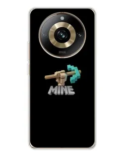 Чехол для Realme 11 Pro 5G с картинкой «Алмазная кирка»
