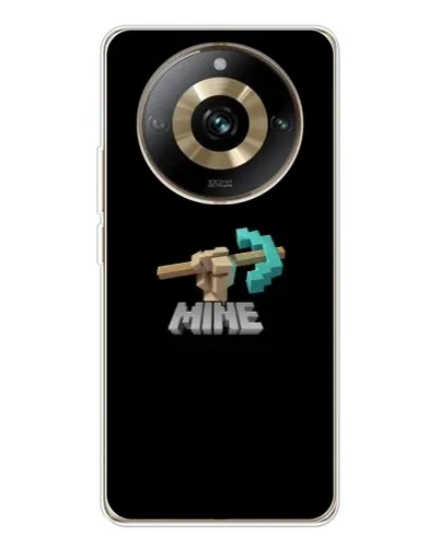 Чехол для Realme 11 Pro 5G с картинкой «Алмазная кирка»