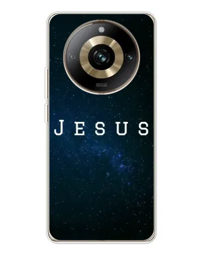 Чехол для Realme 11 Pro 5G с картинкой «Звездное небо Jesus» Чехол для Realme 11 Pro 5G с картинкой «Звездное небо Jesus»