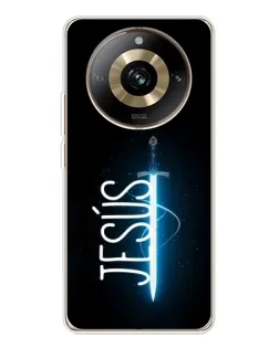 Чехол для Realme 11 Pro 5G с картинкой «Меч Духа Jesus»