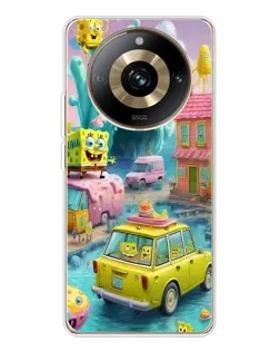 Чехол для Realme 11 Pro 5G с картинкой «Монстр-трак приключения»