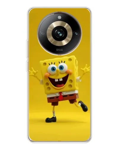 Чехол для Realme 11 Pro 5G с картинкой «Позитивный Губка Боб»