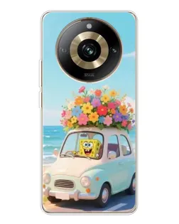 Чехол для Realme 11 Pro 5G с картинкой «Автомобильное путешествие» Чехол для Realme 11 Pro 5G с картинкой «Автомобильное путешествие»