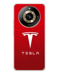 Чехол для Realme 11 Pro 5G с картинкой «Tesla Red Classic»