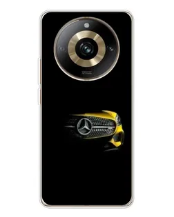 Чехол для Realme 11 Pro 5G с картинкой «Mercedes — ретро стиль»