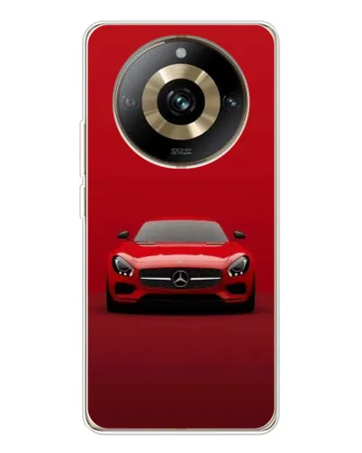 Чехол для Realme 11 Pro 5G с картинкой «Красный Mercedes AMG»