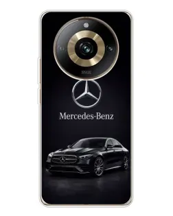Чехол для Realme 11 Pro 5G с картинкой «Mercedes — решетка радиатора»